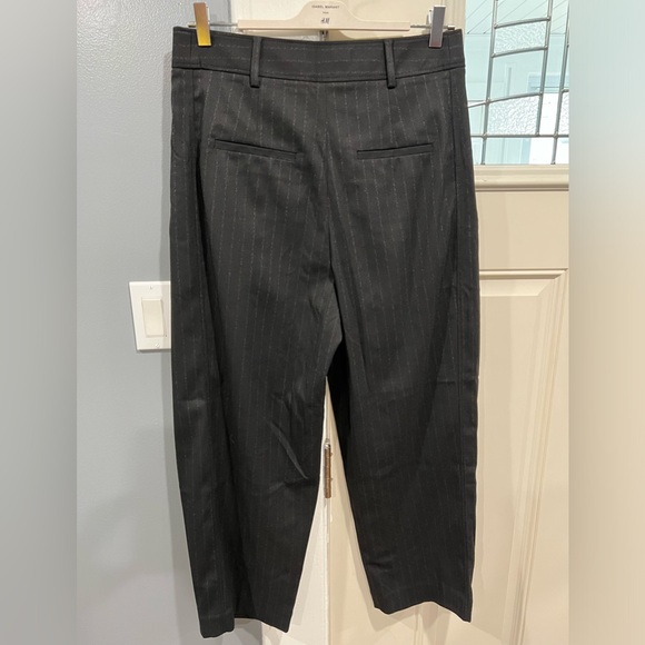 NWT: Zara Tapered Pinstripe Pants ZW Collection - Picture 4 of 5